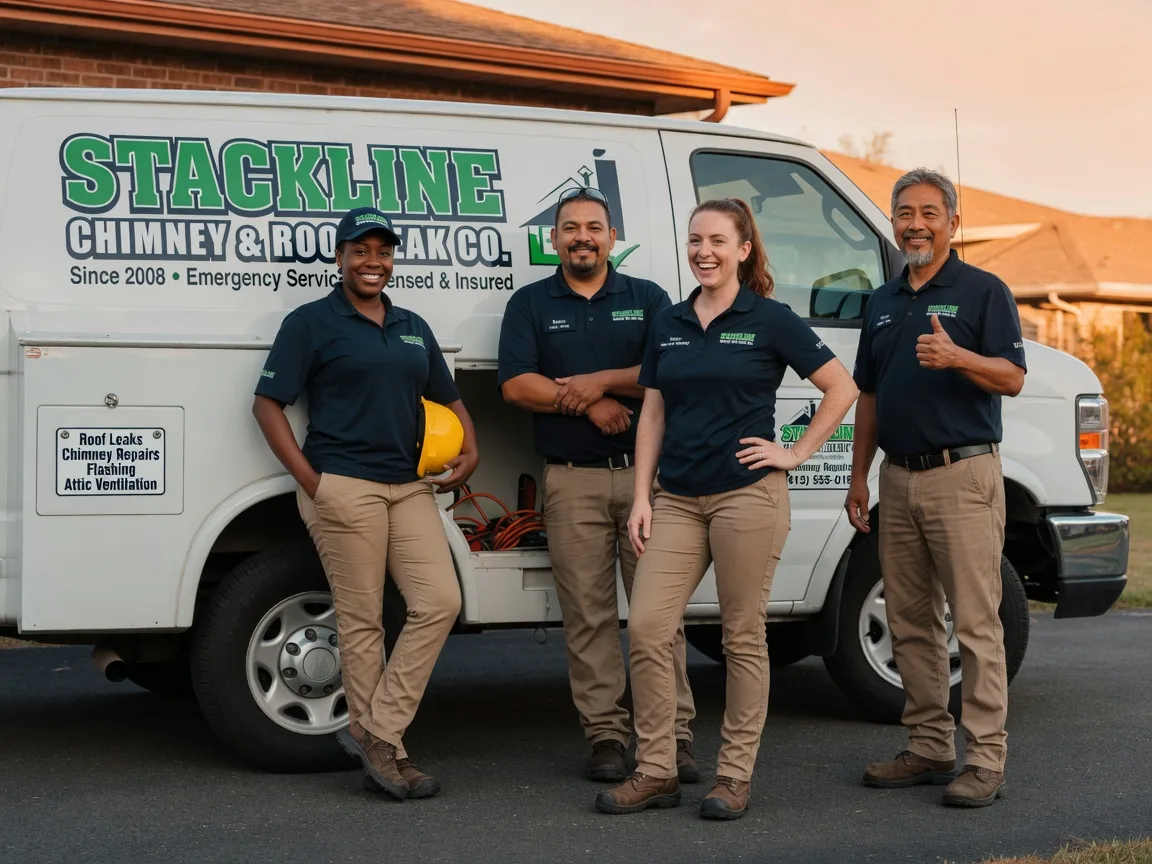 Chimney flashing repair company in Filer City, MI